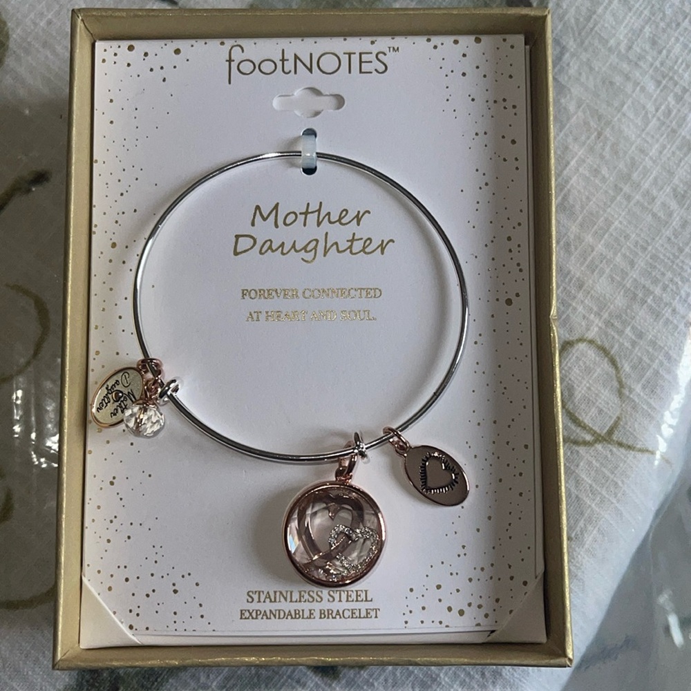 FootNotes 2 toned bracelet.